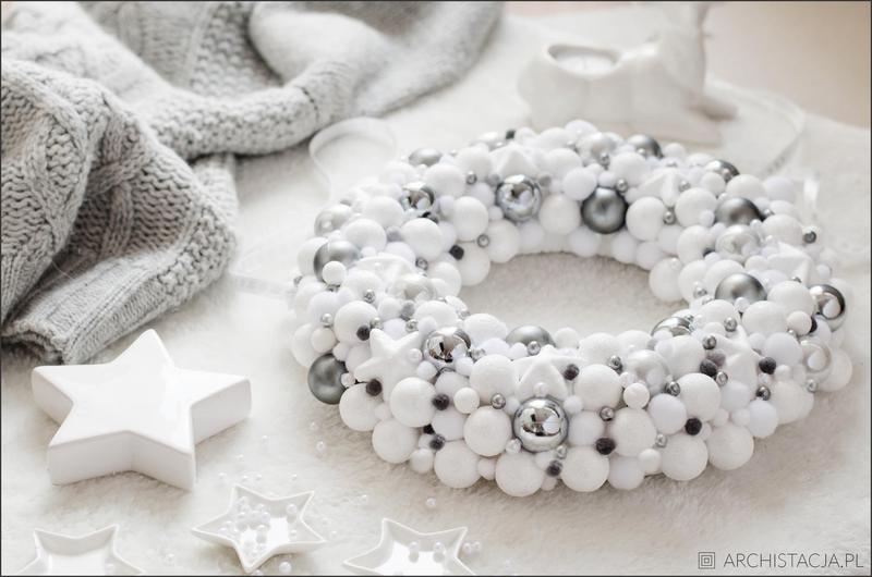 Wianek na styropianie krok po kroku