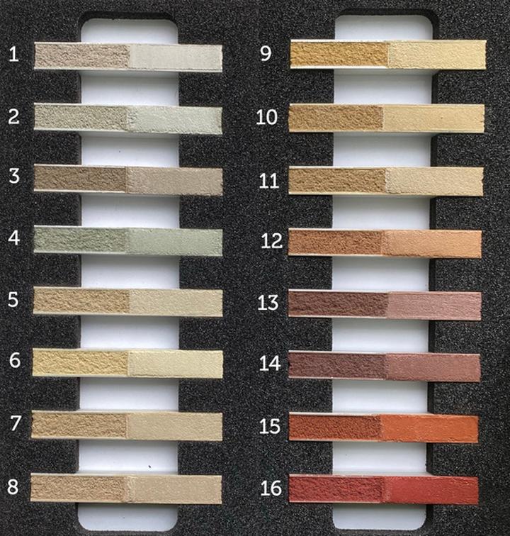 Wybór materiałów do fugi