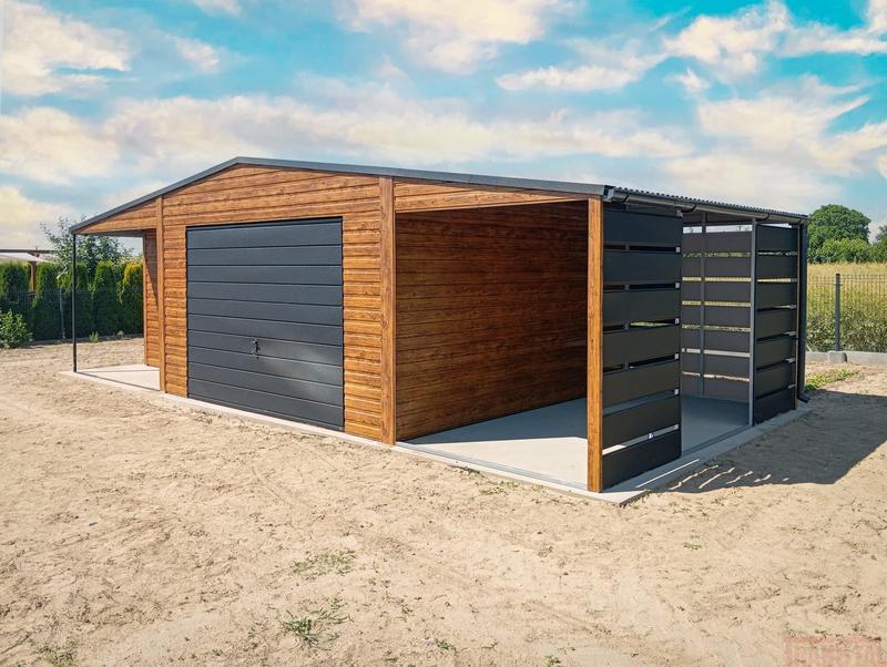 Wyrównywanie terenu wiaty