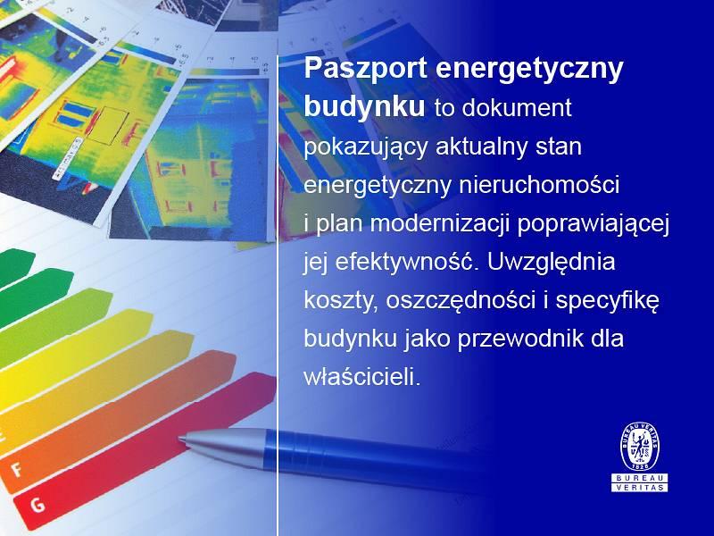 Paszport energetyczny budynku