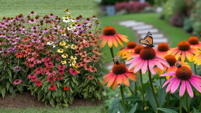 Pielęgnacja jeżówek w ogrodzie