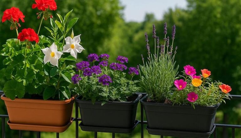 Rośliny na gorący balkon – odkryj najlepsze gatunki, które przetrwają w upale