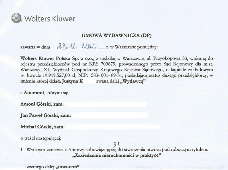 Przejęcie mieszkania przez zasiedzenie