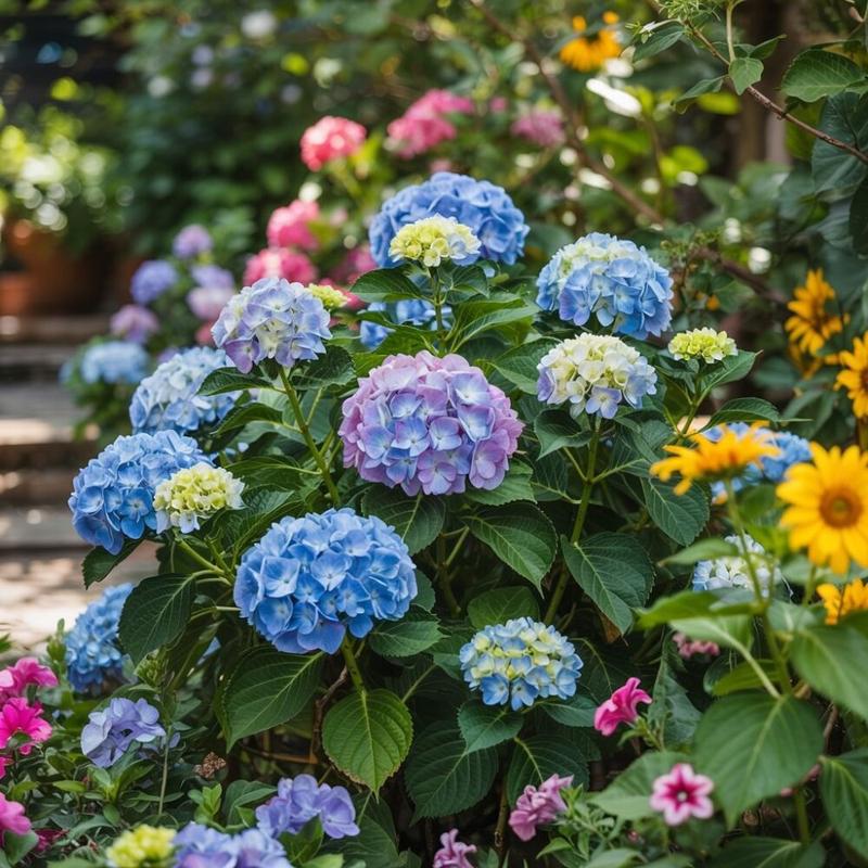 Warunki glebowe i świetlne hortensji